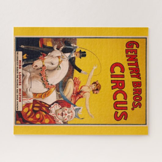 Vintage Circus Puzzle (Horizontal)