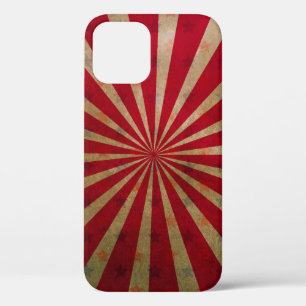 Vintage Circus Tent Stars Red Lines Carnival Case-Mate iPhone Hülle