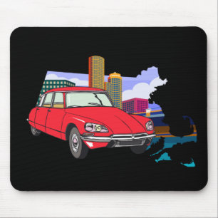 Vintage Citroen DS 19 Der Hecht Mousepad