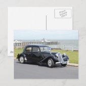 Vintage Citroen Postkarte (Vorne/Hinten)