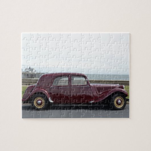 Vintage Citroen-Zugkraft Avant Puzzle (Horizontal)