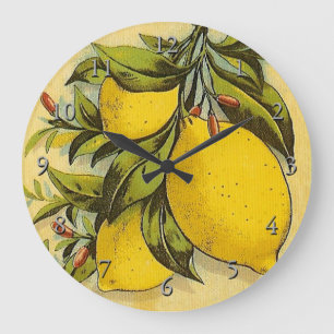 Vintage Citronnelle Anzeige Große Wanduhr