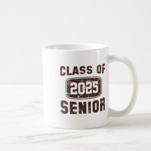 Vintage Cl von 2025 Senior Abschluss Boys Girl Wom Kaffeetasse