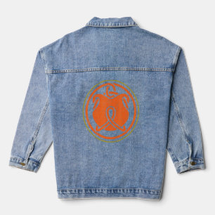 Vintage Clan Macguffin-Wappen-Variante Jeansjacke