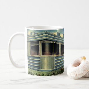 Vintage Classic 50er Retro-Restaurant Pelican Dine Kaffeetasse