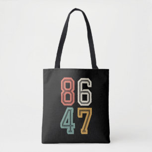 Vintage Classic 86 47 Anti Trump 2024 Absetzen  Tasche
