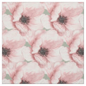 Vintage classic big pink flower gewebe stoff (Muster)