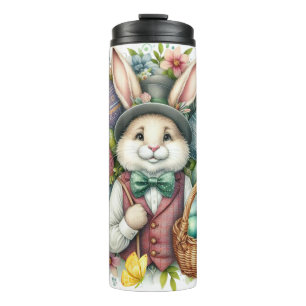 Vintage/Classic Süßer Osterhase Thermosbecher