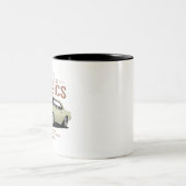 Vintage Classics Muscle Car Zweifarbige Tasse (Mittel)