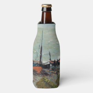 Vintage Claude Monet Fischerboote Flaschenkühler