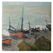 Vintage Claude Monet Keramik Fliese (Vorderseite)