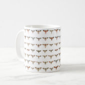 Vintage Clearwing Motten Kaffeetasse (Vorderseite Links)