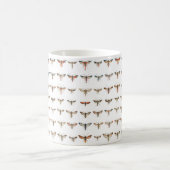 Vintage Clearwing Motten Kaffeetasse (Mittel)