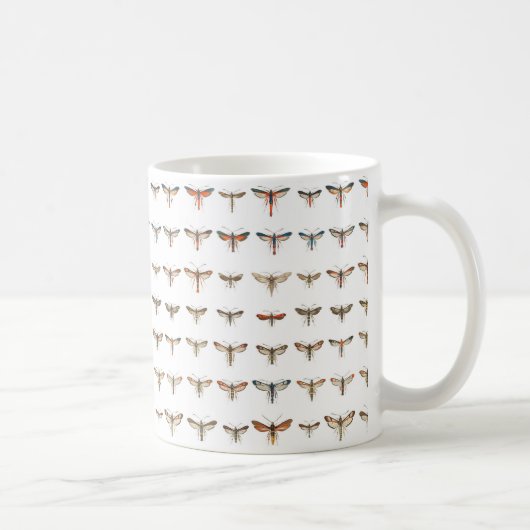 Vintage Clearwing Motten Kaffeetasse (Rechts)