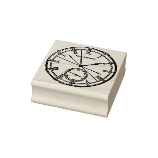 Vintage Clockface Briefmarke - Marple Hall Collect Gummistempel