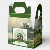 Vintage Clover St Patrick's Day Landschaft GFB Geschenkschachtel (Geöffnet)