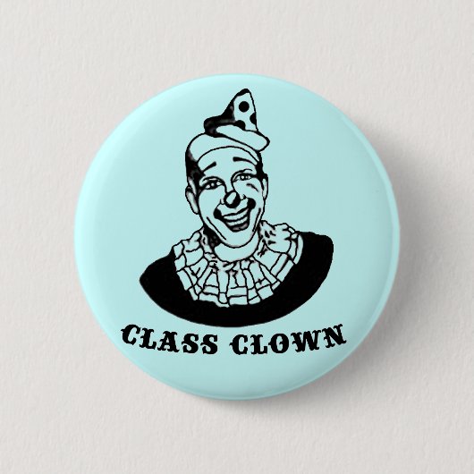 Vintage Clown Anstecknadel (Vorderseite)