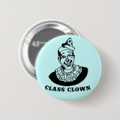 Vintage Clown Anstecknadel (Vorne & Hinten)