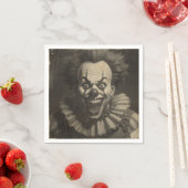 Vintage Clowncocktail-Servietten Serviette (Beispiel)