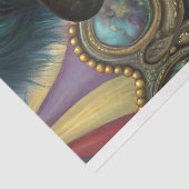 Vintage Clowndekoupage Seidenpapier (Ausschnitt)