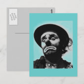 Vintage Clownpostkarte Postkarte (Vorne/Hinten)