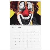 Vintage Clowns Kalender (Feb 2027)