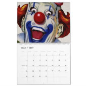 Vintage Clowns Kalender (Mär 2027)