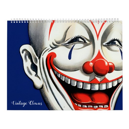 Vintage Clowns Kalender (Titelbild)