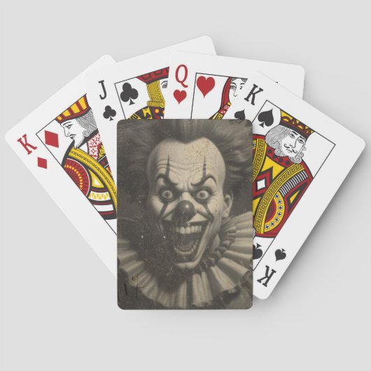 Vintage Clowspielkarten Spielkarten (Rückseite)