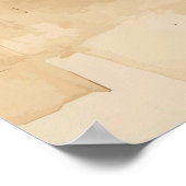 Vintage Coastal Lighthouse Poster (Ecke)