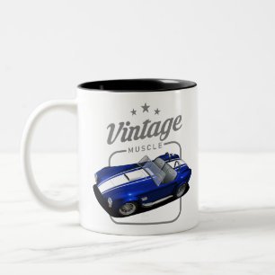 Vintage Cobra Zweifarbige Tasse