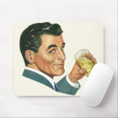 Vintage Cocktails Getränke, Getränke für Männer Mousepad (Mit Mouse)