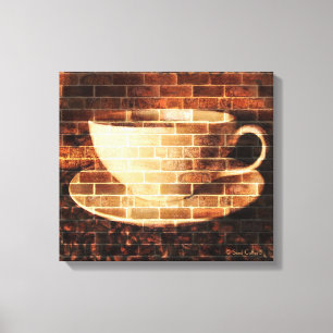 Vintage Coffee Wall Art Leinwanddruck