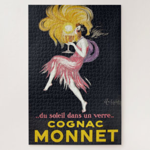 Vintage Cognac Monnet Puzzle