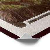 Vintage Cognac-Werbung Poster (Ecke)