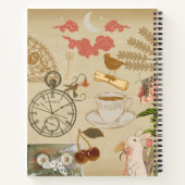 Vintage Collage Art Notizblock (Rückseite)