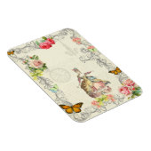 Vintage Collage aus dem 18. Jahrhundert Magnet (Rechte Seite)