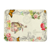 Vintage Collage aus dem 18. Jahrhundert Magnet (Horizontal)