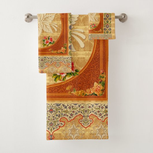 Vintage Collage Badhandtuch Set (Insitu)