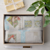 Vintage Collage-Bilder Seidenpapier (Geschenk)