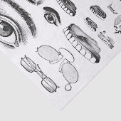 Vintage Collage Decoupage Chemist Apothecary Seidenpapier (Ausschnitt)