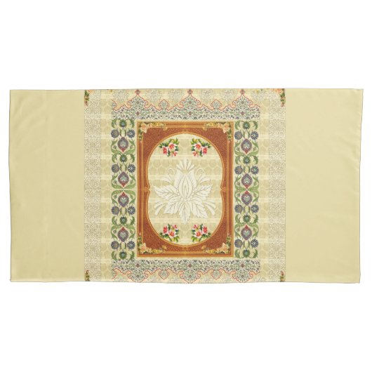 Vintage Collage Kissenbezug (Vorderseite-Links)