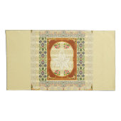 Vintage Collage Kissenbezug (Rückseite-Rechts)