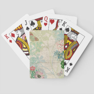 Vintage Collage Playing Cards Spielkarten