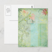 Vintage Collage Postkarte (Vorne/Hinten)