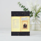 Vintage Collage Postkarte (Stehend Vorderseite)