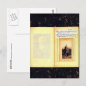 Vintage Collage Postkarte (Vorne/Hinten)