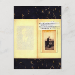 Vintage Collage Postkarte