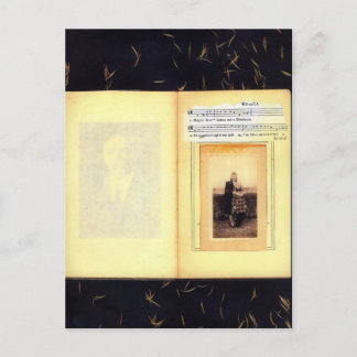 Vintage Collage Postkarte