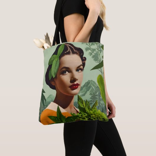 Vintage Collage Tasche (Von Nahem)